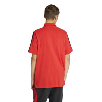 adidas België DNA Polo 2026-2028 Rood Zwart