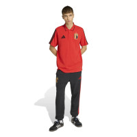 adidas België DNA Polo 2026-2028 Rood Zwart