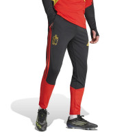 adidas België Trainingsbroek 2026-2028 Zwart Geel Rood