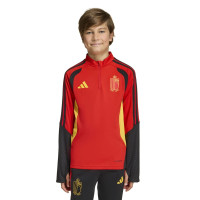adidas Belgique Survêtement 1/4-Zip 2026-2028 Enfants Rouge Noir Jaune
