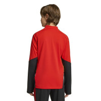 adidas Belgique Survêtement 1/4-Zip 2026-2028 Enfants Rouge Noir Jaune