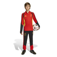 adidas Belgique Survêtement 1/4-Zip 2026-2028 Enfants Rouge Noir Jaune