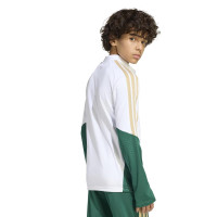 adidas Italië Trainingspak 1/4-Zip 2025-2028 Kids Wit Groen Goud