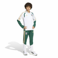 adidas Italië Trainingspak 1/4-Zip 2025-2028 Kids Wit Groen Goud