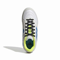 adidas Top Sala Competition II Zaalvoetbalschoenen (IN) Kids Wit Blauw Geel