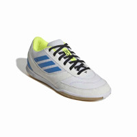adidas Top Sala Competition II Zaalvoetbalschoenen (IN) Kids Wit Blauw Geel