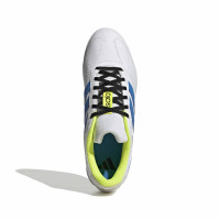 adidas Super Sala III Chaussures de Foot en Salle (IN) Blanc Bleu Néon Jaune Noir