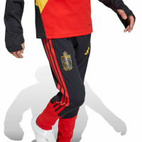 adidas Belgique Survêtement 1/4-Zip 2026-2028 Enfants Rouge Noir Jaune
