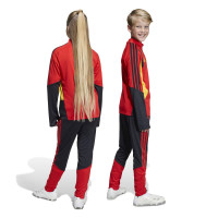adidas Belgique Survêtement 1/4-Zip 2026-2028 Enfants Rouge Noir Jaune