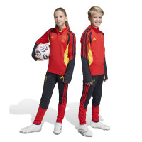 adidas Belgique Survêtement 1/4-Zip 2026-2028 Enfants Rouge Noir Jaune