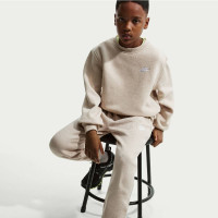Pantalon de survêtement en polaire Nike Sportswear Club pour Enfants Marron Clair Blanc