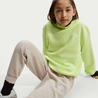 Pantalon de survêtement en polaire Nike Sportswear Club pour Enfants Marron Clair Blanc