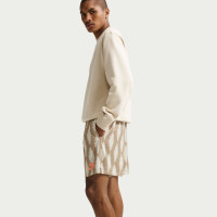 Nike Club Fleece Crew Sweater Lichtbeige Wit