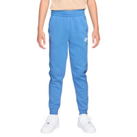 Nike Sportswear Club Fleece Joggingbroek Kids Blauw Wit