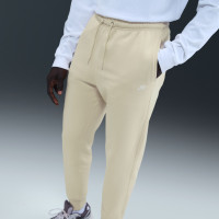 Pantalon de survêtement en polaire Nike Sportswear Club beige clair blanc