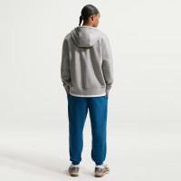 Pantalon de survêtement en polaire Nike Sportswear Club bleu foncé beige