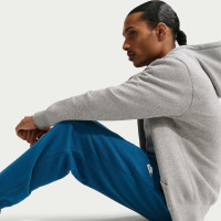 Pantalon de survêtement en polaire Nike Sportswear Club bleu foncé beige