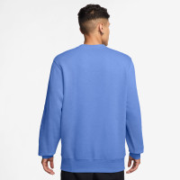 Nike Sportswear Club Fleece Joggingpak Crew Lichtblauw Wit