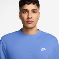 Nike Sportswear Club Fleece Joggingpak Crew Lichtblauw Wit