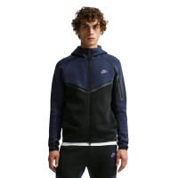 Nike Tech Fleece Sportswear Trainingspak Donkerblauw Paars