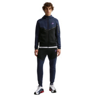 Nike Tech Fleece Sportswear Trainingspak Donkerblauw Paars
