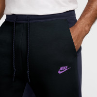 Nike Tech Fleece Sportswear Trainingspak Donkerblauw Paars