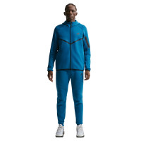 Nike Tech Fleece Sportswear Pantalon de Jogging Bleu Azur Noir