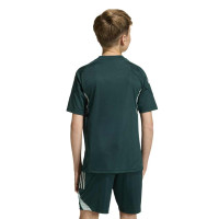 Kit d'entraînement adidas Arsenal 2025-2026 pour Enfants, vert foncé, gris