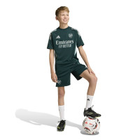 Chemise d'entraînement adidas Arsenal 2025-2026 pour Enfants, vert foncé, gris