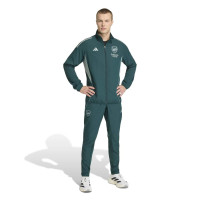 adidas Arsenal Presentatie Trainingspak 2025-2026 Donkergroen Grijs