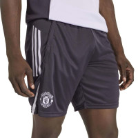 Pantalon d'entraînement adidas Manchester United 2025-2026 noir violet