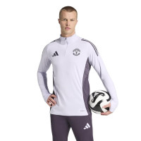 Survêtement adidas Manchester United 1/4-Zip 2025-2026 Violet Noir