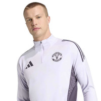 Survêtement adidas Manchester United 1/4-Zip 2025-2026 Violet Noir