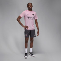 Nike Paris Saint-Germain x Jordan Pre-Match Trainingsshirt 2025-2026 Roze Zwart