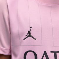 Nike Paris Saint-Germain x Jordan Pre-Match Trainingsshirt 2025-2026 Kids Roze Zwart