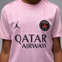 Nike Paris Saint-Germain x Jordan Pre-Match Trainingsshirt 2025-2026 Kids Roze Zwart