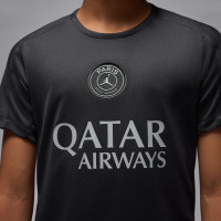 Nike Paris Saint-Germain x Jordan Strike Maillot d'Entraînement 2025-2026 Enfants Noir Gris