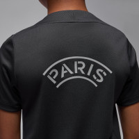 Nike Paris Saint-Germain x Jordan Strike Maillot d'Entraînement 2025-2026 Enfants Noir Gris