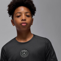 Nike Paris Saint-Germain x Jordan Strike Maillot d'Entraînement 2025-2026 Enfants Noir Gris