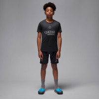 Nike Paris Saint-Germain x Jordan Strike Maillot d'Entraînement 2025-2026 Enfants Noir Gris