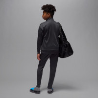 Nike Paris Saint-Germain x Jordan Strike Survêtement 1/4-Zip 2025-2026 Enfants Noir Gris
