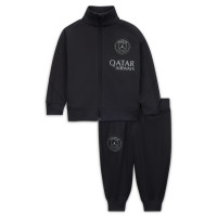 Nike Paris Saint-Germain x Jordan Strike Survêtement Full-Zip 2025-2026 Bébé Noir Gris Foncé