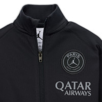 Nike Paris Saint-Germain x Jordan Strike Survêtement Full-Zip 2025-2026 Bébé Noir Gris Foncé