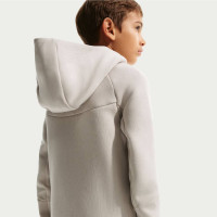 Gilet de sport Nike Tech Fleece pour Enfants Beige Noir