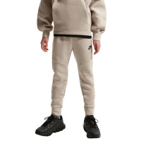 Pantalon de survêtement Nike Tech Fleece Sportswear pour Enfants, beige et noir