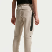 Pantalon de survêtement Nike Tech Fleece Sportswear pour Enfants, beige et noir