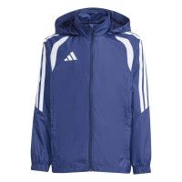 Coupe-vent adidas Tiro 26 League pour Enfants, bleu foncé et blanc