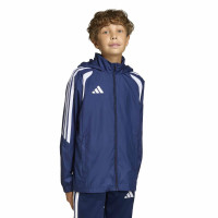 Coupe-vent adidas Tiro 26 League pour Enfants, bleu foncé et blanc