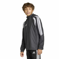 Coupe-vent adidas Tiro 26 League pour Enfants, noir et blanc