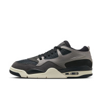 Nike Air Jordan 4 RM x Paris Saint-Germain Baskets Noir Argenté Blanc